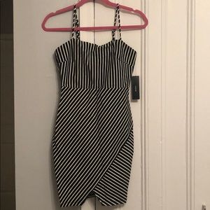 Striped Bodycon Dress
